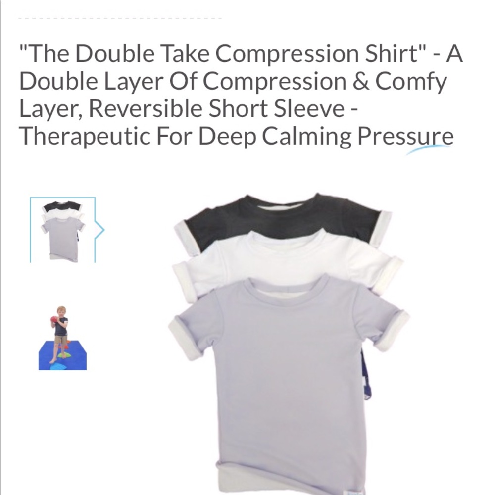 Kozie kids lined compression shirt 3t like new